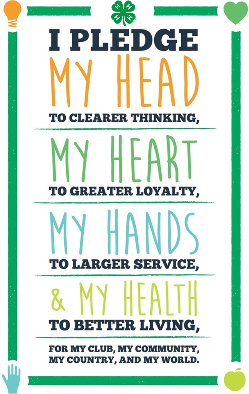 The 4-H Pledge